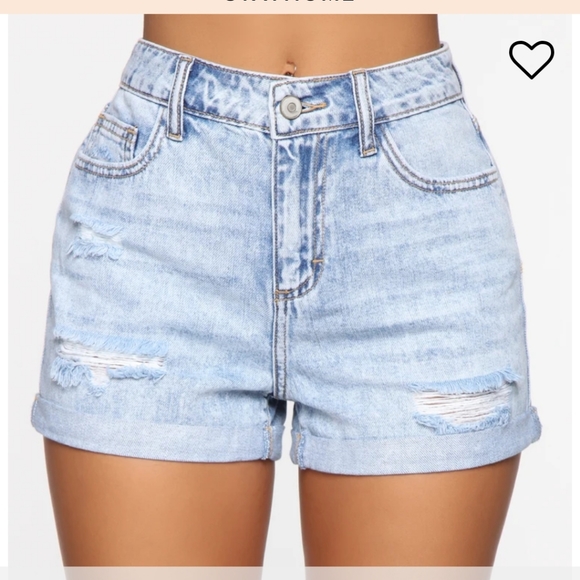 FASHION NOVA jean shorts - Picture 1 of 6